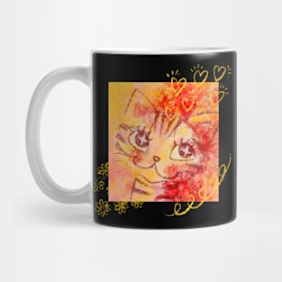 Funny American Shorthair doodle Mug